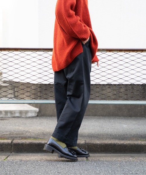 SENSION（センション）の「daily use relax pants / デイリーユースリラックスパンツ（その他パンツ・メンズ・ネイビー/ブラウン/オフホワイト・S/M）」の3枚目の写真