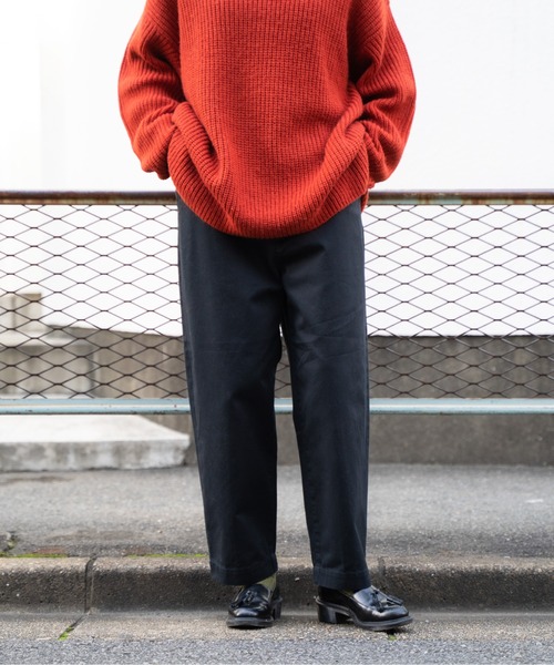 SENSION（センション）の「daily use relax pants / デイリーユースリラックスパンツ（その他パンツ・メンズ・ネイビー/ブラウン/オフホワイト・S/M）」の11枚目の写真