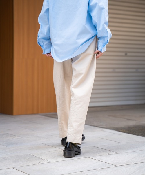 SENSION（センション）の「daily use relax pants / デイリーユースリラックスパンツ（その他パンツ・メンズ・ネイビー/ブラウン/オフホワイト・S/M）」の5枚目の写真