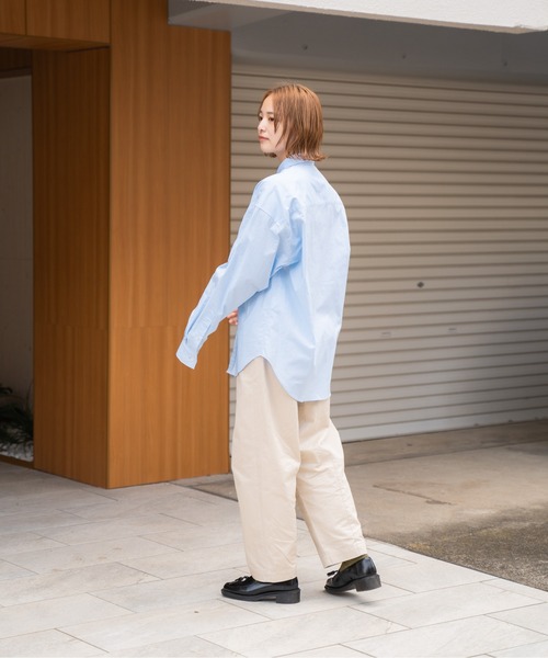 SENSION（センション）の「daily use relax pants / デイリーユースリラックスパンツ（その他パンツ・メンズ・ネイビー/ブラウン/オフホワイト・S/M）」の6枚目の写真