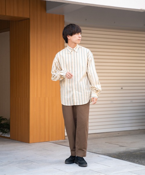 SENSION（センション）の「daily use relax pants / デイリーユースリラックスパンツ（その他パンツ・メンズ・ネイビー/ブラウン/オフホワイト・S/M）」の10枚目の写真