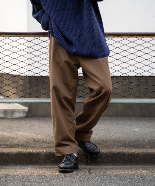 SENSION（センション）の「daily use relax pants / デイリーユースリラックスパンツ（その他パンツ・メンズ・ネイビー/ブラウン/オフホワイト・S/M）」の9枚目の写真
