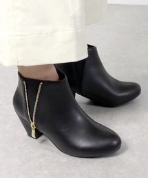 Liberty doll / 6cmチャンキーヒールサイドゴアブーツ(9020)ショートブーツ