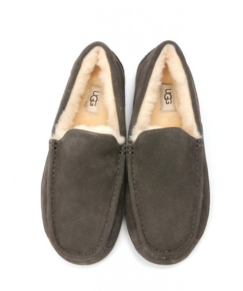 UGG(アグ)の「【UGG(アグ)】ASCOT 20AW(MEN)(スリッポン・メンズ・ベージュ/グレー・SMALL/MEDIUM/LARGE)」の13枚目の写真