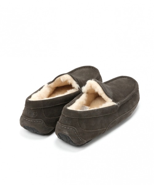 UGG(アグ)の「【UGG(アグ)】ASCOT 20AW(MEN)(スリッポン・メンズ・ベージュ/グレー・SMALL/MEDIUM/LARGE)」の6枚目の写真