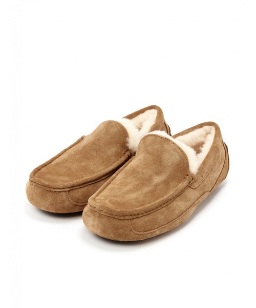 UGG(アグ)の「【UGG(アグ)】ASCOT 20AW(MEN)(スリッポン・メンズ・ベージュ/グレー・SMALL/MEDIUM/LARGE)」の3枚目の写真