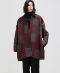 minsobi(ミンソビ)の「【minsobi】ビッグシルエットウールチェック minsobi(ミンソビ)の「【minsobi】ビッグシルエットウールチェック