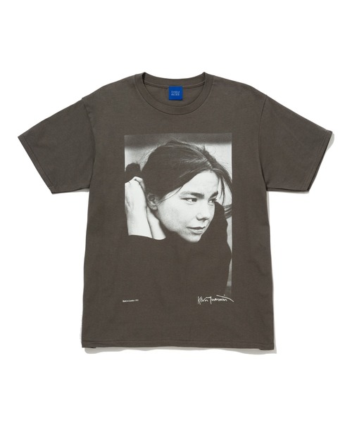 ビョーク interview誌ビジュアルTシャツ【未着用】 bonjour records(ボンジュールレコーズ)の「Bjork/ビョーク T