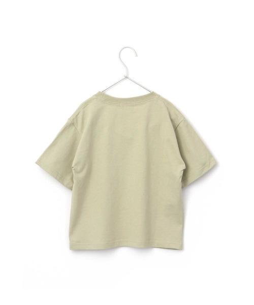 MAKE YOUR DAY（メイクユアデイ）の「PARADISE Tシャツ■80～140cm（Tシャツ/カットソー・キッズ・チャコールグレー/ベージュ/ブラウン・90/100/110/120/80/130/140）」の11枚目の写真