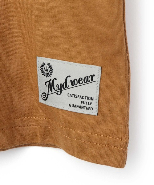 MAKE YOUR DAY（メイクユアデイ）の「PARADISE Tシャツ■80～140cm（Tシャツ/カットソー・キッズ・チャコールグレー/ベージュ/ブラウン・90/100/110/120/80/130/140）」の5枚目の写真