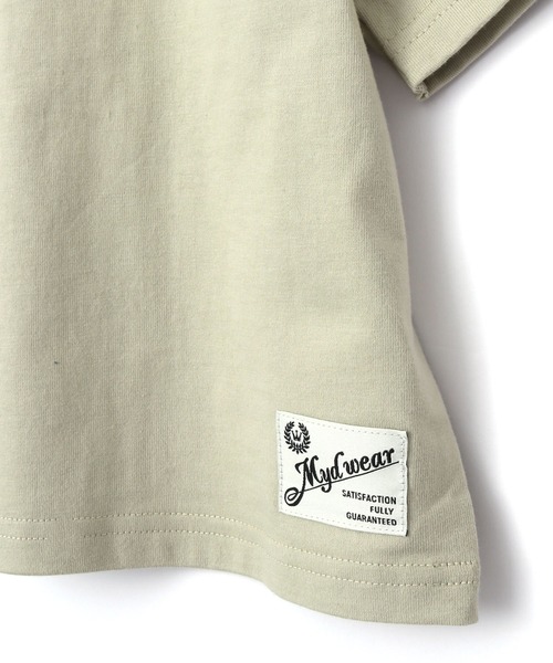 MAKE YOUR DAY（メイクユアデイ）の「PARADISE Tシャツ■80～140cm（Tシャツ/カットソー・キッズ・チャコールグレー/ベージュ/ブラウン・90/100/110/120/80/130/140）」の22枚目の写真