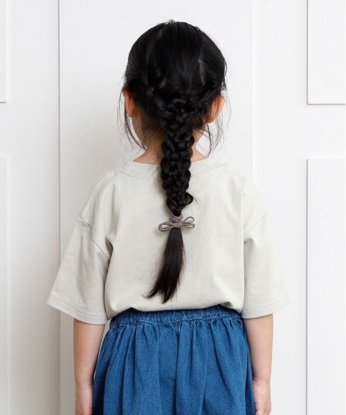 MAKE YOUR DAY（メイクユアデイ）の「PARADISE Tシャツ■80～140cm（Tシャツ/カットソー・キッズ・チャコールグレー/ベージュ/ブラウン・90/100/110/120/80/130/140）」の15枚目の写真