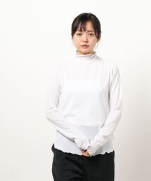 MADEMOISELLE ROPE' | 【21SS】ストレッチシアーハイネックプルオーバー(Tシャツ/カットソー)