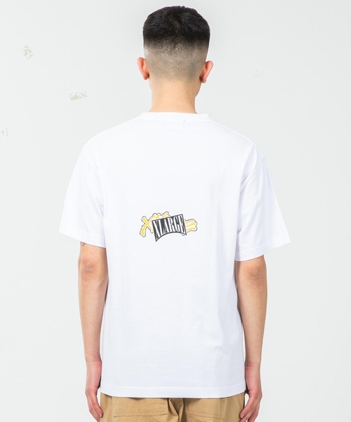 XLARGE（エクストララージ）の「S/S TEE STICKER BOMB（Tシャツ/カットソー・メンズ・ブラック/ホワイト/オレンジ・M/S/L/XL）」の14枚目の写真