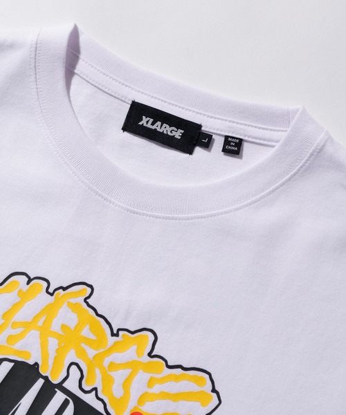 XLARGE（エクストララージ）の「S/S TEE STICKER BOMB（Tシャツ/カットソー・メンズ・ブラック/ホワイト/オレンジ・M/S/L/XL）」の16枚目の写真