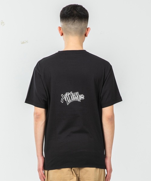 XLARGE（エクストララージ）の「S/S TEE STICKER BOMB（Tシャツ/カットソー・メンズ・ブラック/ホワイト/オレンジ・M/S/L/XL）」の7枚目の写真