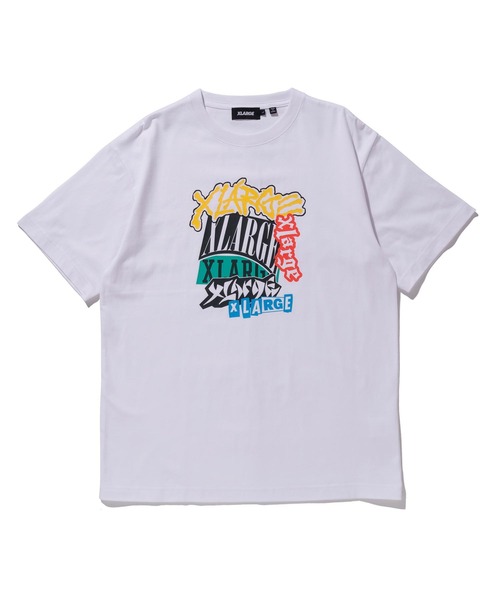 XLARGE（エクストララージ）の「S/S TEE STICKER BOMB（Tシャツ/カットソー・メンズ・ブラック/ホワイト/オレンジ・M/S/L/XL）」の15枚目の写真
