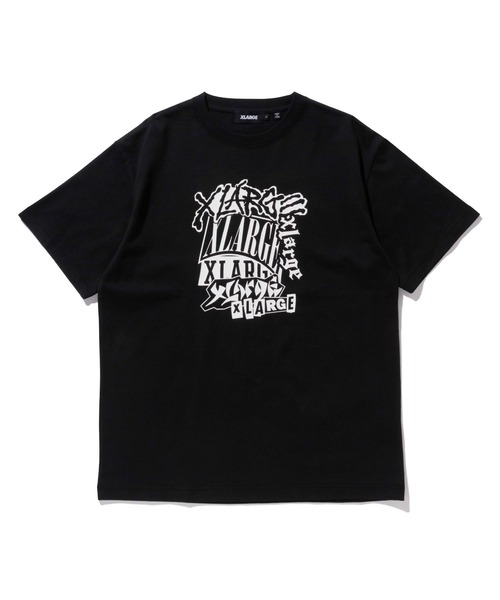 XLARGE（エクストララージ）の「S/S TEE STICKER BOMB（Tシャツ/カットソー・メンズ・ブラック/ホワイト/オレンジ・M/S/L/XL）」の5枚目の写真