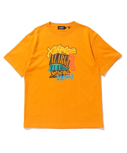 XLARGE（エクストララージ）の「S/S TEE STICKER BOMB（Tシャツ/カットソー・メンズ・ブラック/ホワイト/オレンジ・M/S/L/XL）」の13枚目の写真