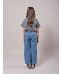 BOBO CHOSES ボボ 110 デニム　新品未着用 Vertical Stripes denim pants / ボボショーズ デニムパンツ