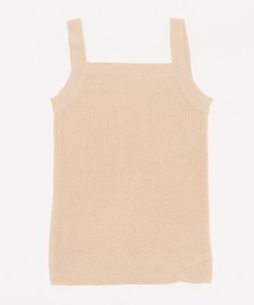 N.(N. Natural Beauty Basic)(エヌエヌナチュラルビューティーベーシック)の「アゼニットキャミタンクトップ(タンクトップ・レディース・ブラック/ホワイト/ベージュ/ライトグリーン・MEDIUM)」の20枚目の写真