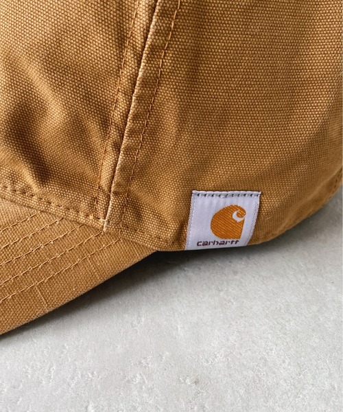 Carhartt（カーハート）の「【Carhartt カーハート】ウォッシュドツイルキャップ Cotton Canvas Cap（キャップ・メンズ・ネイビー/ブラウン/グレー/ブラック・FREE）」の15枚目の写真