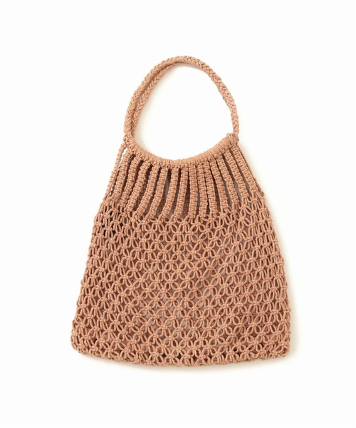 The Bagmati(ザバグマティ)の「【Bagmati / バグマティ】別注メッシュTOTE:トートバッグ◆(トートバッグ・レディース・ブラック/シルバー/ピンク・FREE)」の6枚目の写真