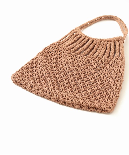 The Bagmati(ザバグマティ)の「【Bagmati / バグマティ】別注メッシュTOTE:トートバッグ◆(トートバッグ・レディース・ブラック/シルバー/ピンク・FREE)」の12枚目の写真