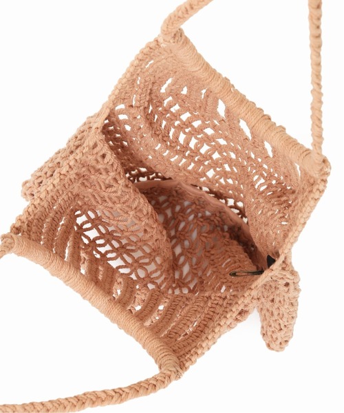 The Bagmati(ザバグマティ)の「【Bagmati / バグマティ】別注メッシュTOTE:トートバッグ◆(トートバッグ・レディース・ブラック/シルバー/ピンク・FREE)」の11枚目の写真