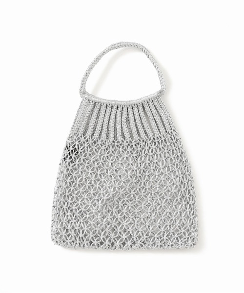 The Bagmati(ザバグマティ)の「【Bagmati / バグマティ】別注メッシュTOTE:トートバッグ◆(トートバッグ・レディース・ブラック/シルバー/ピンク・FREE)」の10枚目の写真