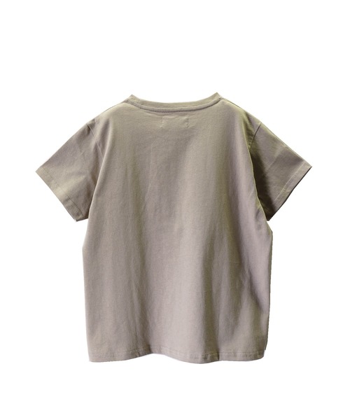 go slow caravan（ゴースローキャラバン）の「MOVENPICK / モーベンピック　コンチョ釦ポケ付きTシャツ (M4)（Tシャツ/カットソー・キッズ・ブラック/グレー/ホワイト/ベージュ・100/140/160/110/120/130/150）」の6枚目の写真