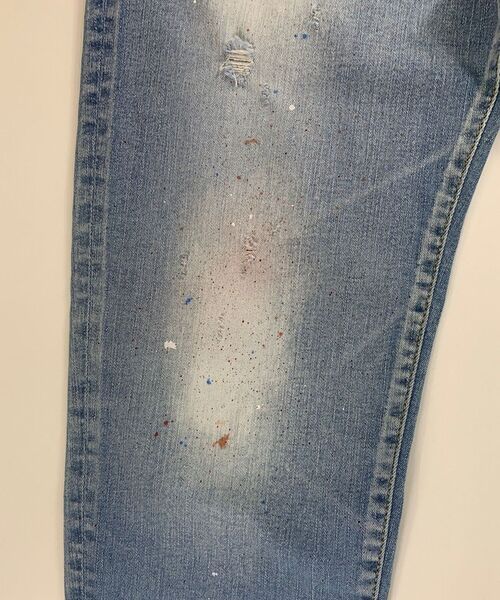 surt（サート）の「SURT/サート/SPRAY DENIM/スプレーデニム（デニムパンツ・メンズ・インディゴブルー・SMALL/MEDIUM/LARGE/X-LARGE/X-SMALL）」の7枚目の写真