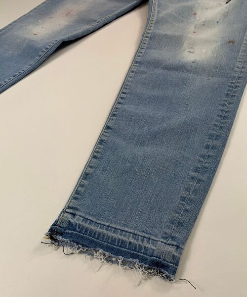 surt（サート）の「SURT/サート/SPRAY DENIM/スプレーデニム（デニムパンツ・メンズ・インディゴブルー・SMALL/MEDIUM/LARGE/X-LARGE/X-SMALL）」の8枚目の写真