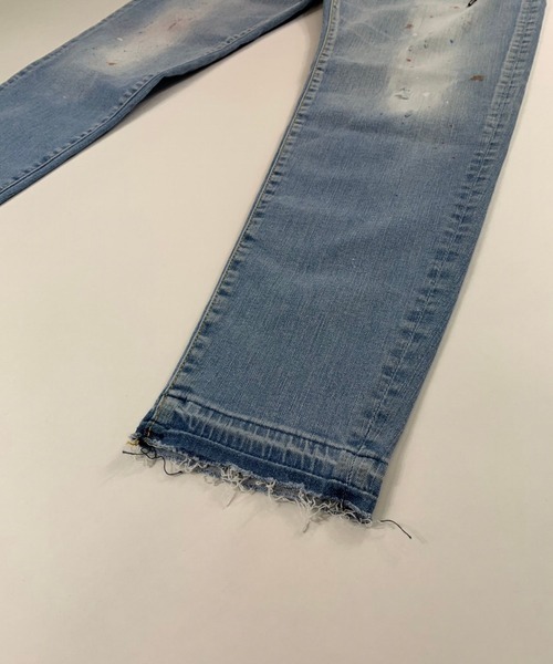 surt（サート）の「SURT/サート/SPRAY DENIM/スプレーデニム（デニムパンツ・メンズ・インディゴブルー・SMALL/MEDIUM/LARGE/X-LARGE/X-SMALL）」の3枚目の写真