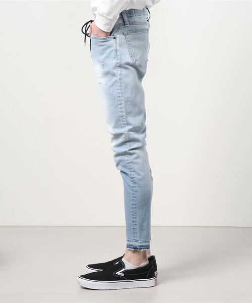 surt（サート）の「SURT/サート/SPRAY DENIM/スプレーデニム（デニムパンツ・メンズ・インディゴブルー・SMALL/MEDIUM/LARGE/X-LARGE/X-SMALL）」の11枚目の写真