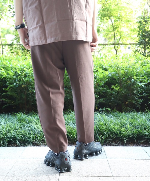 Bling Leads(ブリングリーズ)の「Z)【BLINGLEADS】69427 梨地ジャージーテーパードパンツ(その他パンツ・メンズ・ブラック/ブラウン/ブルー/スモークグレー・LARGE/MEDIUM)」の11枚目の写真