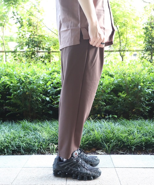 Bling Leads(ブリングリーズ)の「Z)【BLINGLEADS】69427 梨地ジャージーテーパードパンツ(その他パンツ・メンズ・ブラック/ブラウン/ブルー/スモークグレー・LARGE/MEDIUM)」の8枚目の写真