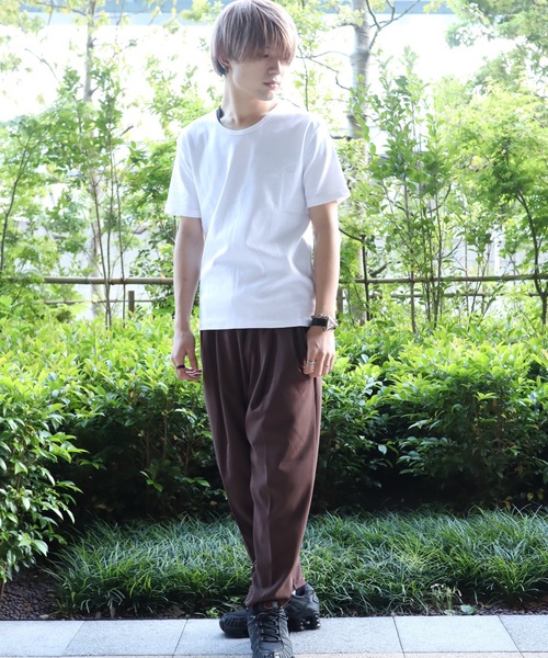 Bling Leads(ブリングリーズ)の「Z)【BLINGLEADS】69427 梨地ジャージーテーパードパンツ(その他パンツ・メンズ・ブラック/ブラウン/ブルー/スモークグレー・LARGE/MEDIUM)」の19枚目の写真