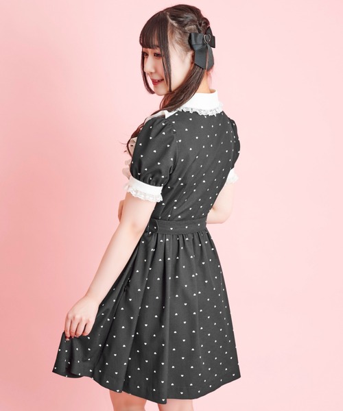 Secret Honey×Disneyモアナ ワンピース ベルト付き サイズ2 Secret Honey×Disneyモアナ ワンピース ベルト付き サイズ2