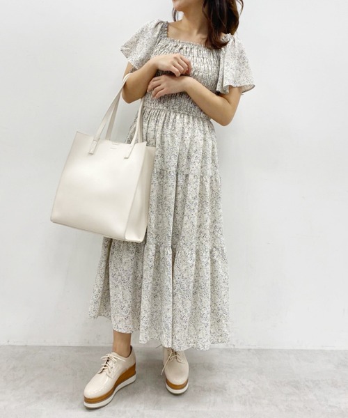 one after another NICE CLAUP（ワンアフターアナザーナイスクラップ）の「レースアップ厚底シューズ（その他シューズ・レディース・アイボリー/ブラウン/ゴールド・SMALL/MEDIUM/LARGE）」の13枚目の写真