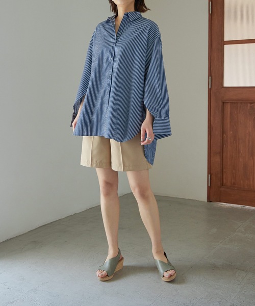 Fashion Letter（ファッションレター）の「日本製 バックゴムベルトウェッジサンダル 厚底 Made in JAPAN 痛くないサンダル（サンダル・レディース・ブラック/ブラウン/ホワイト/シルバー/ベージュ系その他/カーキ・S/M/L/LL）」の8枚目の写真