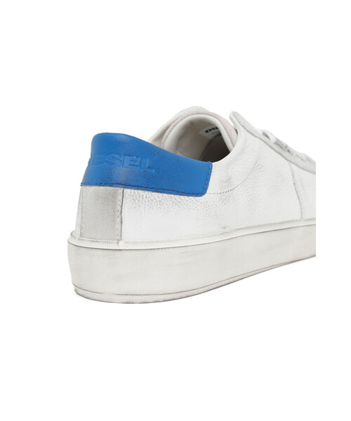 DIESEL（ディーゼル）の「メンズ 配色レザーパネル スニーカー（スニーカー・メンズ・ブラック×ホワイト/ホワイト×ブルー/ホワイト×レッド・42/44/40/43/41）」の20枚目の写真