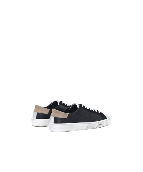 DIESEL（ディーゼル）の「メンズ 配色レザーパネル スニーカー（スニーカー・メンズ・ブラック×ホワイト/ホワイト×ブルー/ホワイト×レッド・42/44/40/43/41）」の18枚目の写真