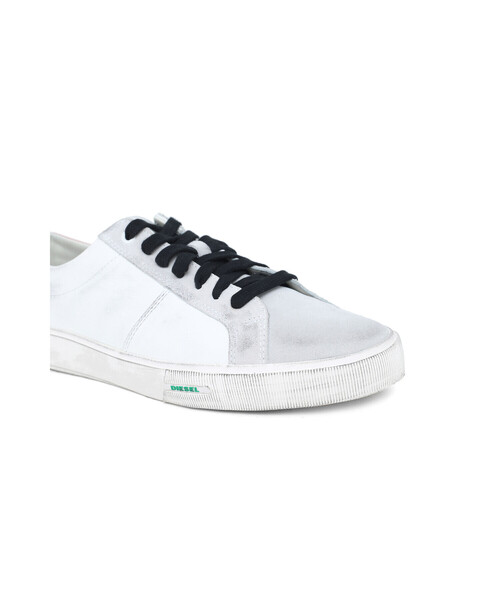 DIESEL（ディーゼル）の「メンズ 配色レザーパネル スニーカー（スニーカー・メンズ・ブラック×ホワイト/ホワイト×ブルー/ホワイト×レッド・42/44/40/43/41）」の19枚目の写真