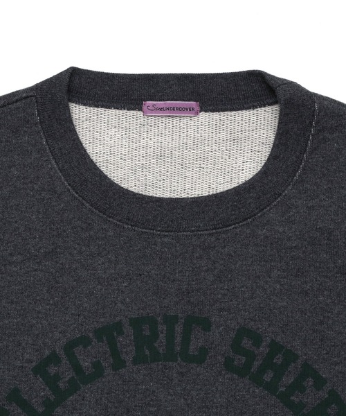 SueUNDERCOVER（スーアンダーカバー）の「SU2A1891-1（スウェット・レディース・レッド/ブルー/ヘザーチャコール・2/1）」の6枚目の写真