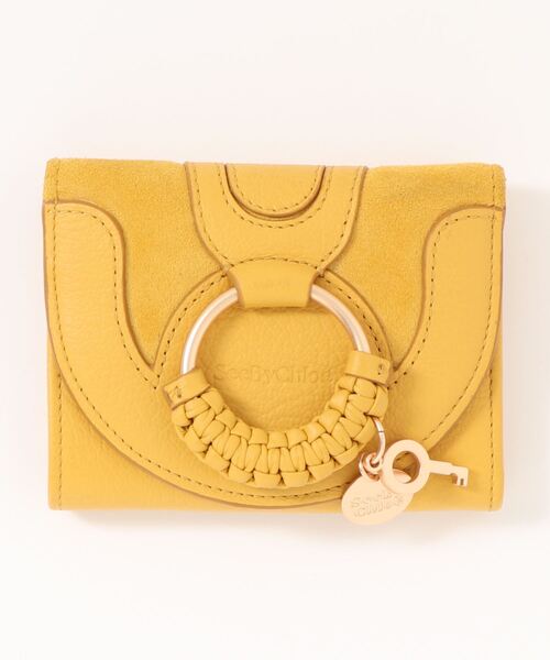 SEE BY CHLOE(シーバイクロエ)の「HANA ハナ / トリフォールドウォレット TRI FOLD WALLET(財布・レディース・イエロー・FREE)」の1枚目の写真