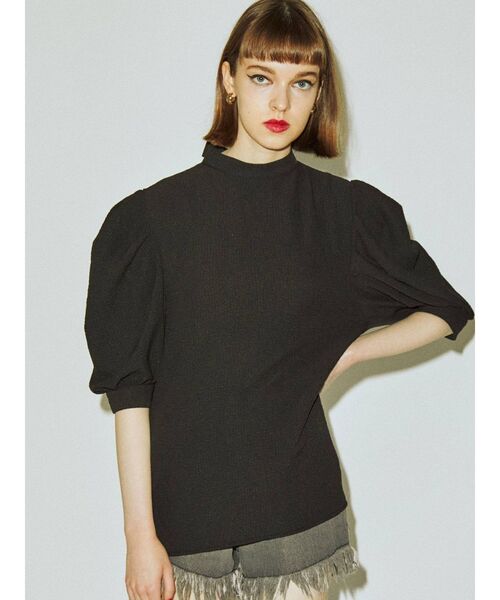 jouetie（ジュエティ）の「ボリュームスリーブリボンブラウス（シャツ/ブラウス・レディース・アイボリー/ブラック/イエロー/パープル・MEDIUM）」の19枚目の写真