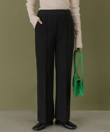 NEUNA | ウールタッチカットソーセンタープレススラックスパンツ(スラックス)