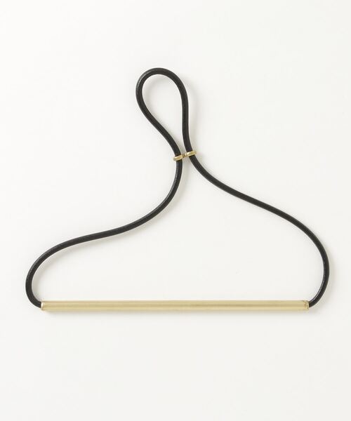 hobo（ホーボー）の「【hobo】ホーボー COW LEATHER CORD HANGER with BRASS PIPE（その他雑貨