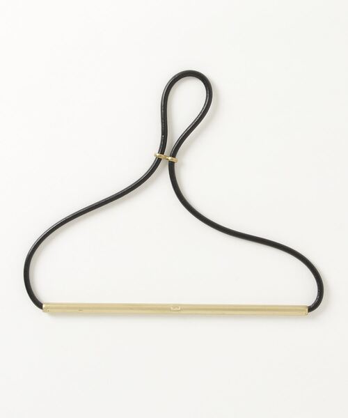 hobo（ホーボー）の「【hobo】ホーボー COW LEATHER CORD HANGER with BRASS PIPE（その他雑貨
